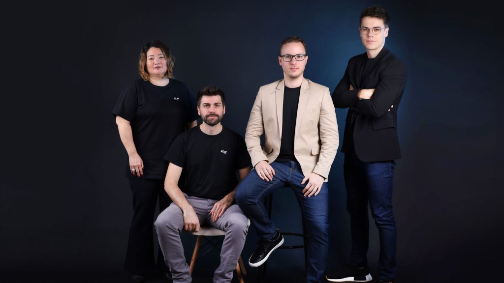Time executivo da Atar: Katia Benini, Rafael Trisotto, Orlando Purim Junior e Mike Allan Pellin / Divulgação